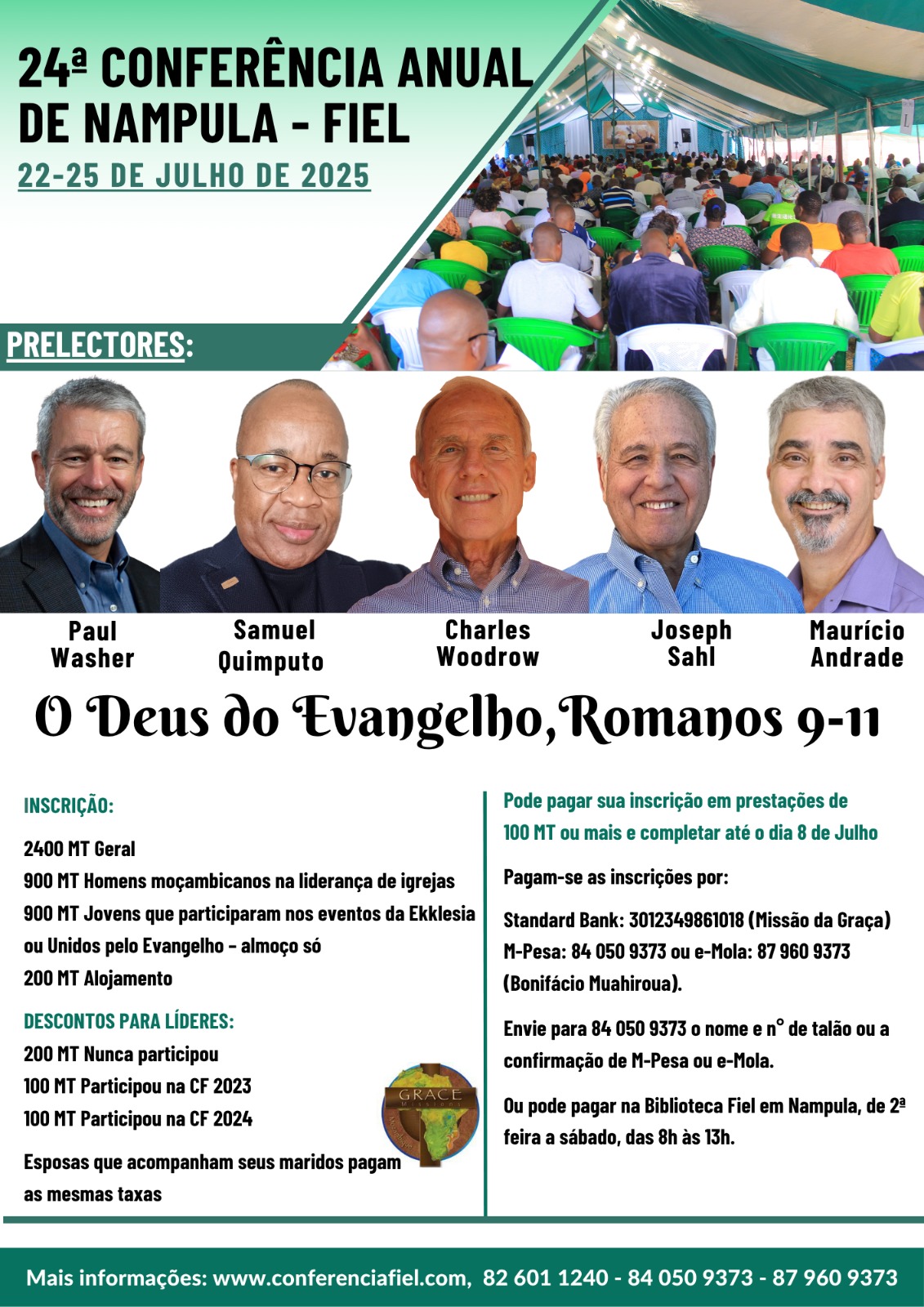 Cartaz da Conferência Fiel